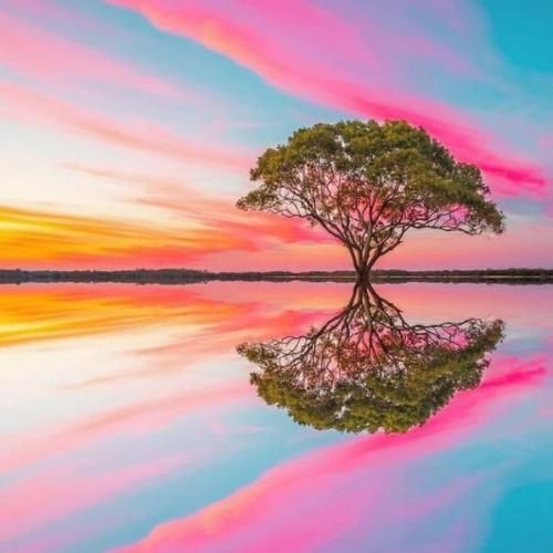 یه روز آسمون رنگ و وارنگه سفره‌ مون هفت رنگ قشنگه